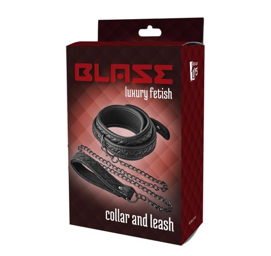 BLAZE COLLAR LEASH DIAMOND BLACK